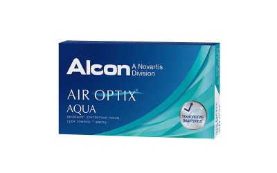 Акция! Alcon Air Optix Aqua (3 линзы)