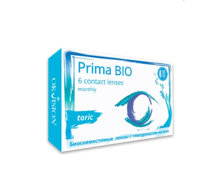 OkVision Prima bio toric (6 линз) 