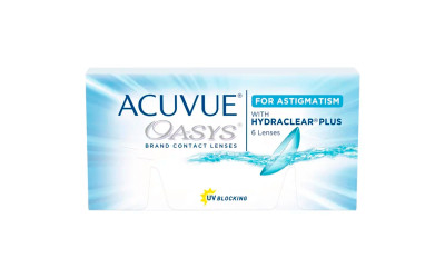 Acuvue Oasys for astigmatism with hydraclear plus (6 линз)