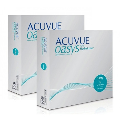 Acuvue Oasys 1-day with hydraluxe (180 линз)