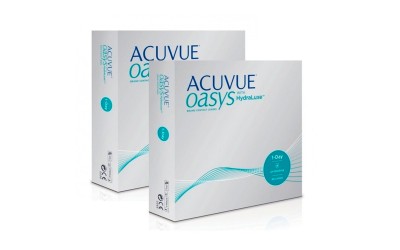 Acuvue Oasys 1-day with hydraluxe (180 линз)