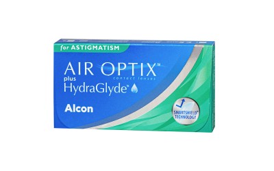 Alcon Air Optix plus HydraGlyde for astigmatism (3 линзы)