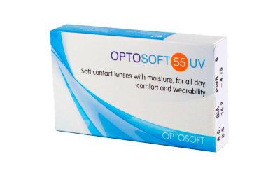 Optosoft 55 UV (6 линз)