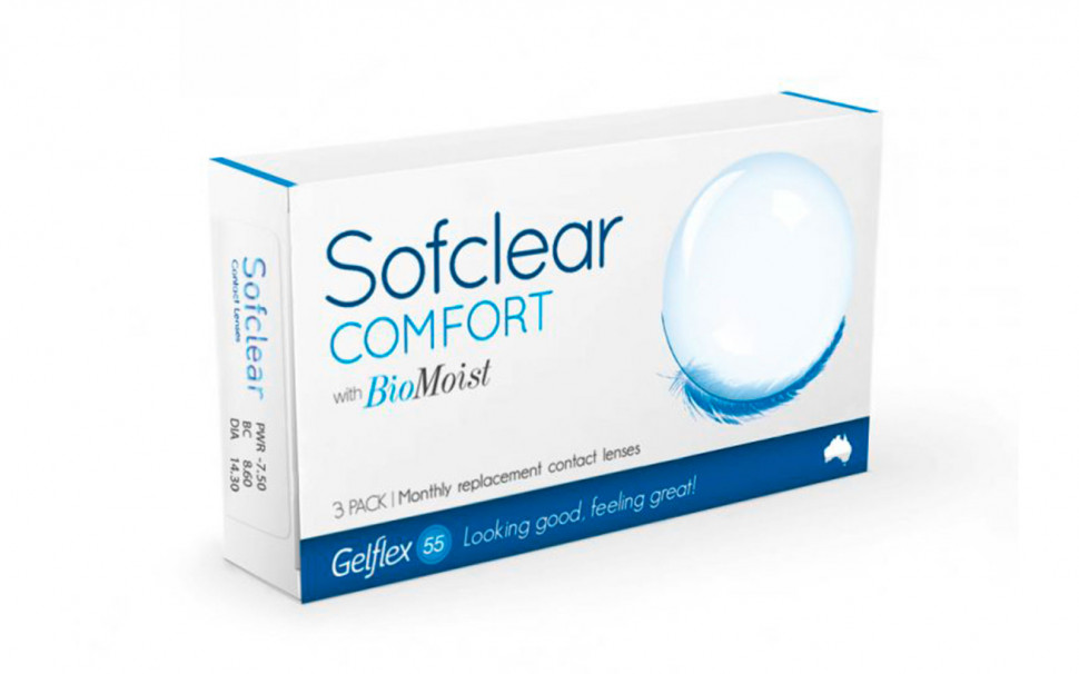 Sofclear Comfort with BioMoist (6 линз)